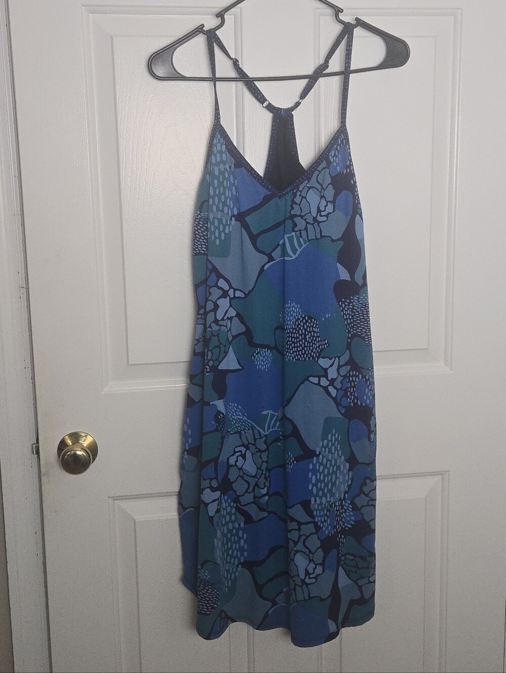 Title Nine Blue V-Neck Dress